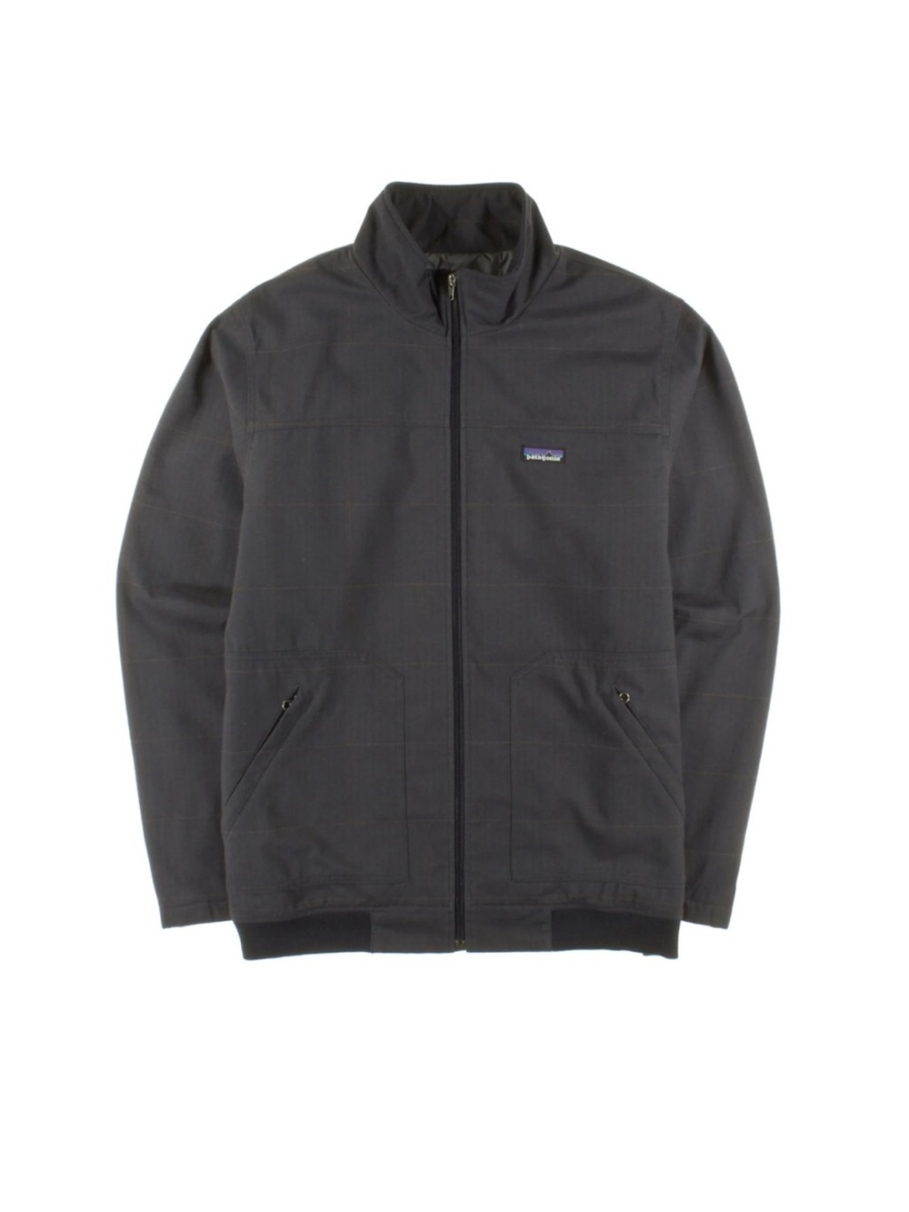 Patagonia Cleegan Large Gray Water & Wind Resistant Quilted Jacket